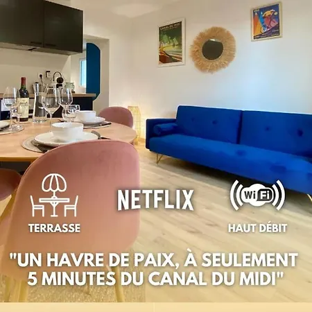 L'annexe Du Midi & Sa Terrasse - *